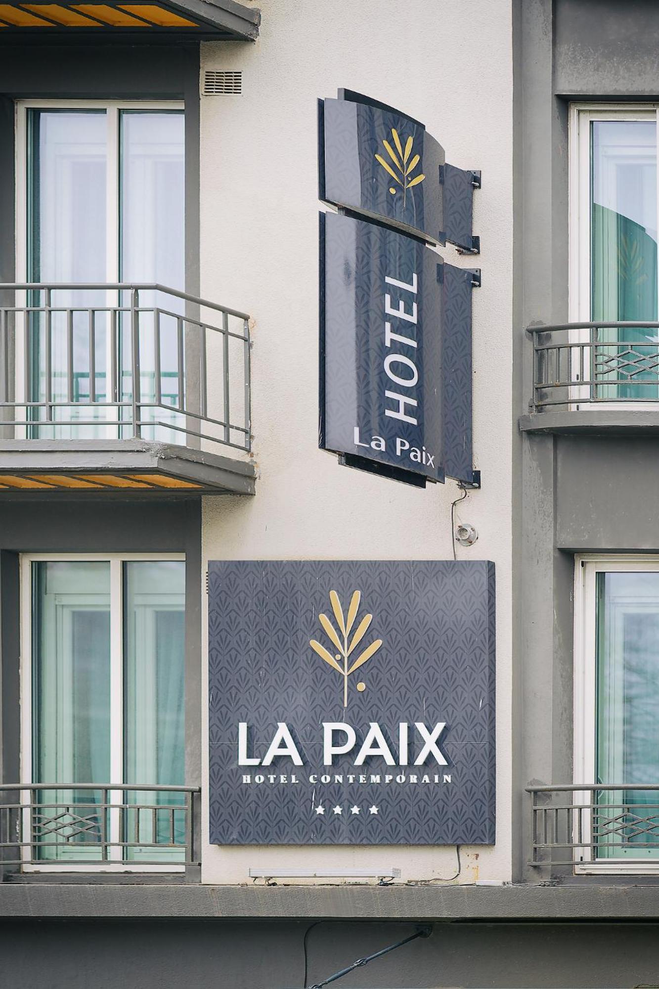 The Originals Boutique, Hotel De La Paix, Brest Dış mekan fotoğraf